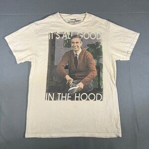 Mister Rogers Neighborhood All Good In The Hood T Shirt‎ Men's M